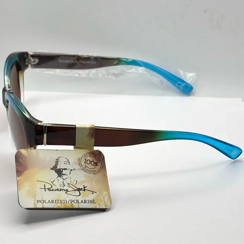 Blue & Brown Panama Jack Sunglasses